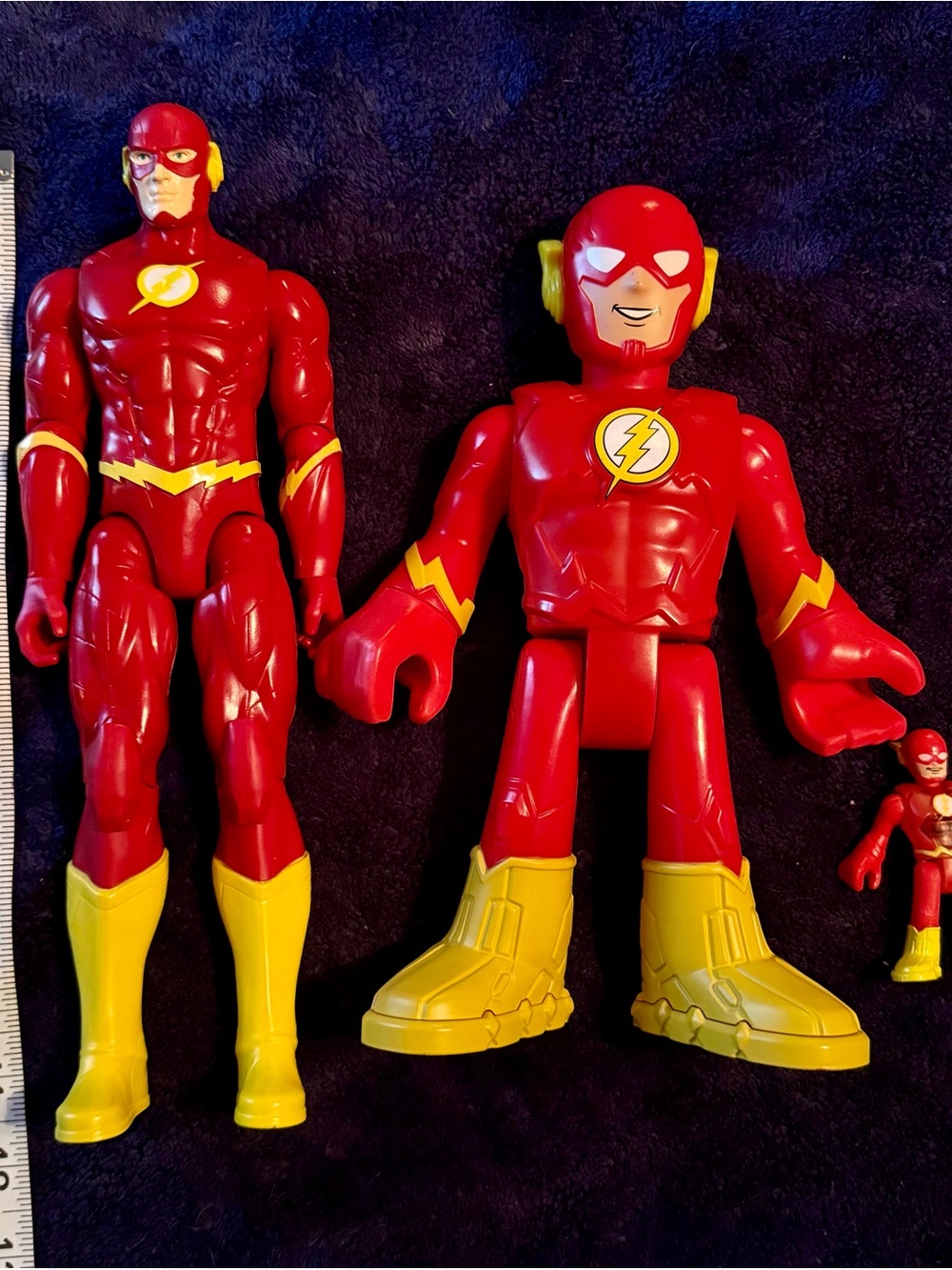 The Flash Action Figures Lot, 3 Asst. Included!